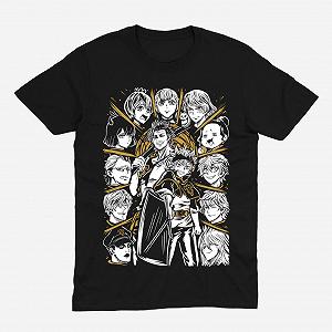 Футболка Аниме Чёрный клевер Black Clover TH260 M - Фото 1