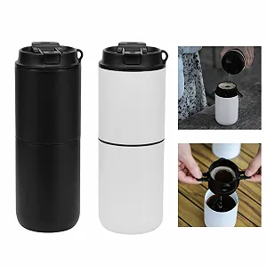 Электрическая кофемолка с таймером регулируемого помола для путешествий и кемпинга synthetic.ua - Фото 1