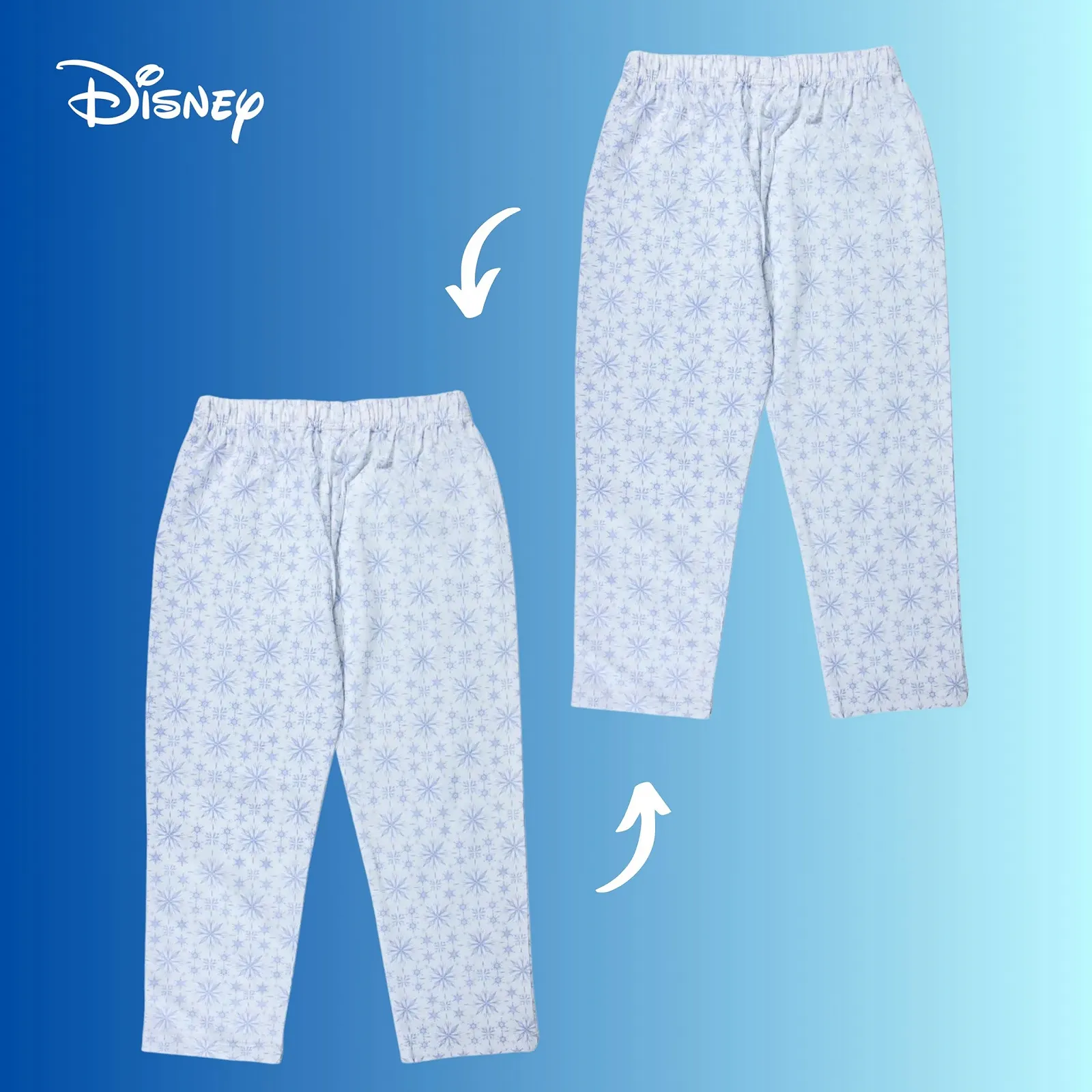 Піжама Disney Elsa and Anna Футболка та довгі штани М'яка бавовняна Тканина з мотивом Frozen, фото №4