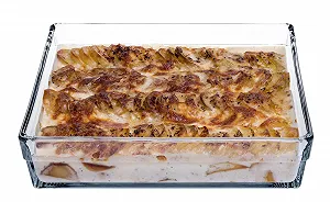 Форма для запікання Pasabahce Premium Borcam 59314 скляна квадратна synthetic.ua - Фото 1