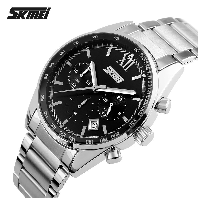 Годинник Skmei 9096BK Чорний, фото №2