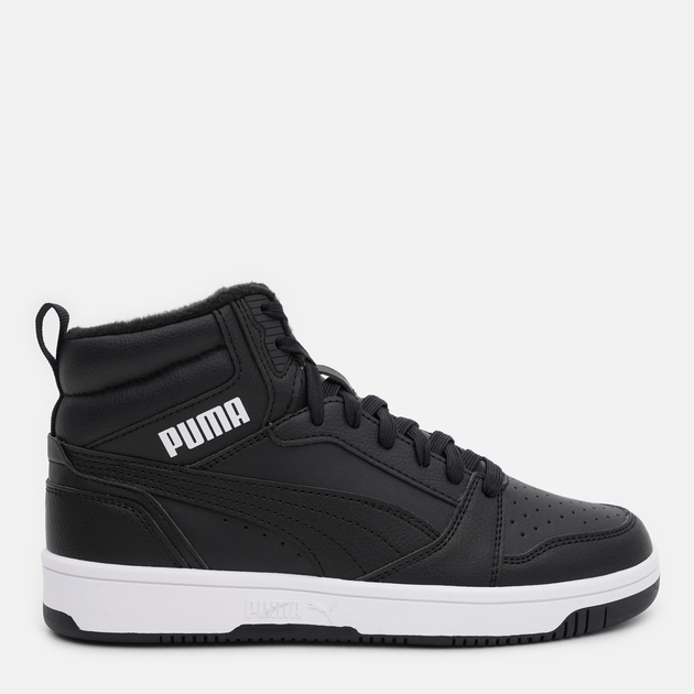 Ботинки Puma Rebound V6 Mid WTR Jr 39468501 Черный размер 37, фото №1