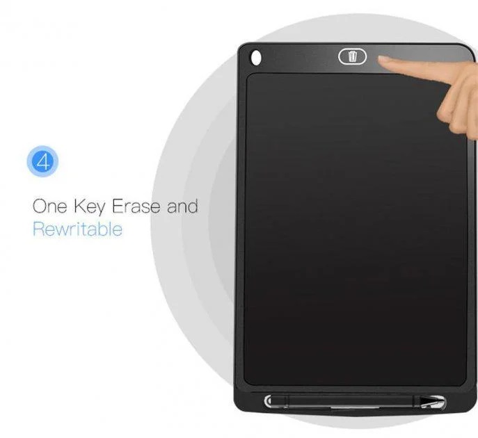 Цветной графический планшет LCD-планшет для рисования Writing Tablet 8,5" Black 243210131, фото №3