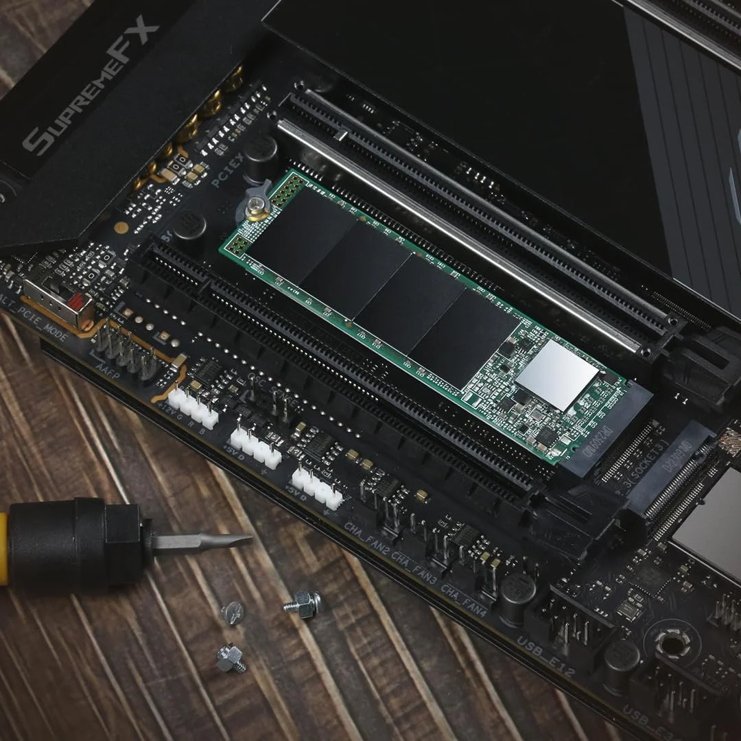 Внутренний SSD Transcend MTE115S 1 ТБ M.2 2280 NVMe PCIe Gen3x4 3D NAND DRAM-Less, фото №9 Внутренний SSD Transcend MTE115S 1 ТБ M.2 2280 NVMe PCIe Gen3x4 3D NAND DRAM-Less, фото №9