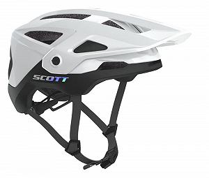 Шлем MTB Scott Stego Plus MIPS Белый/Черный 2024, Размер: L (59-61 см) - Фото 1
