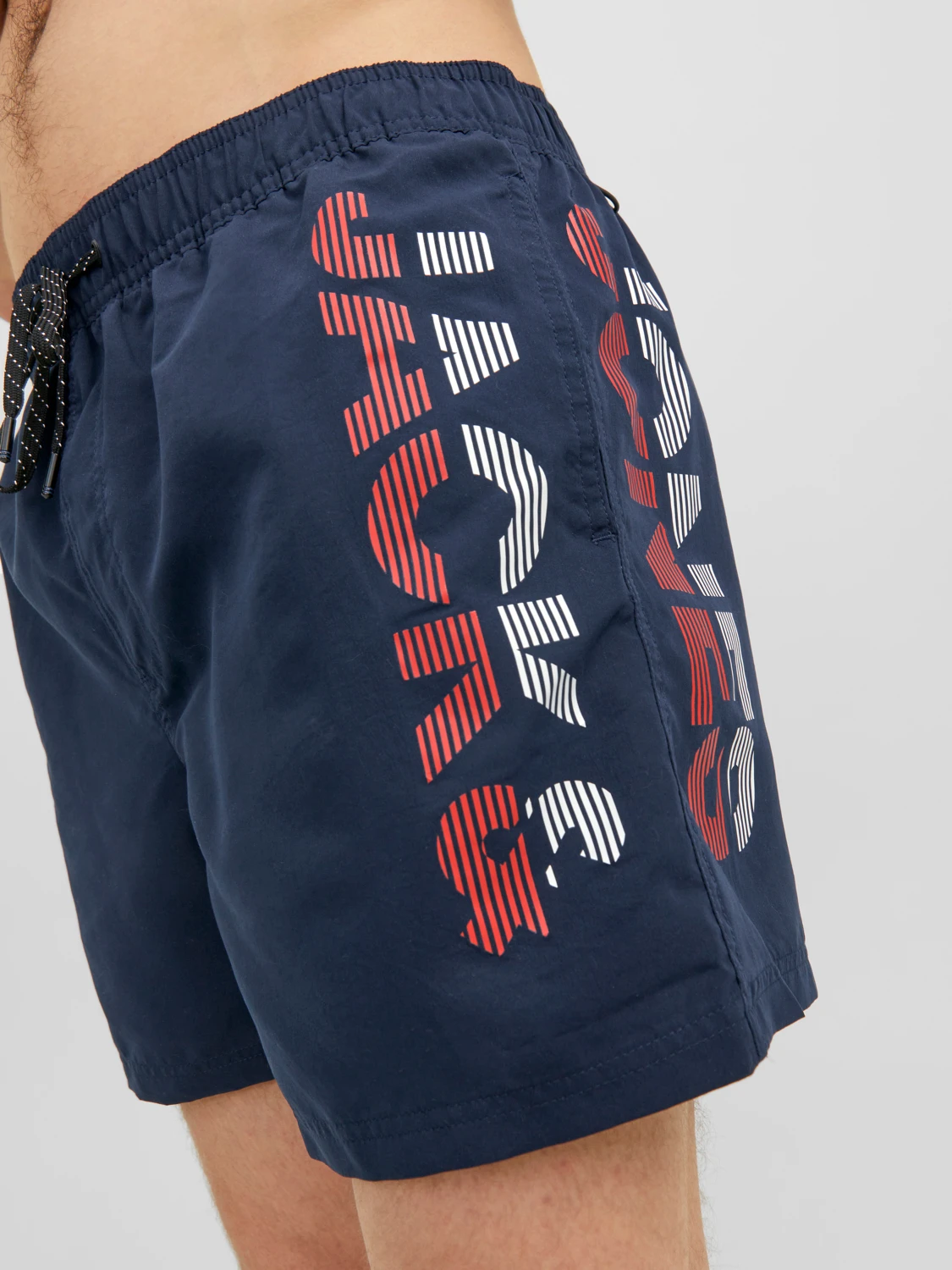 Шорти для плавання JPSTFIJI JJSWIM SPLICELOGO LY SN 12225967-Navy Blazer Jack&Jones Темно-синій M, фото №3