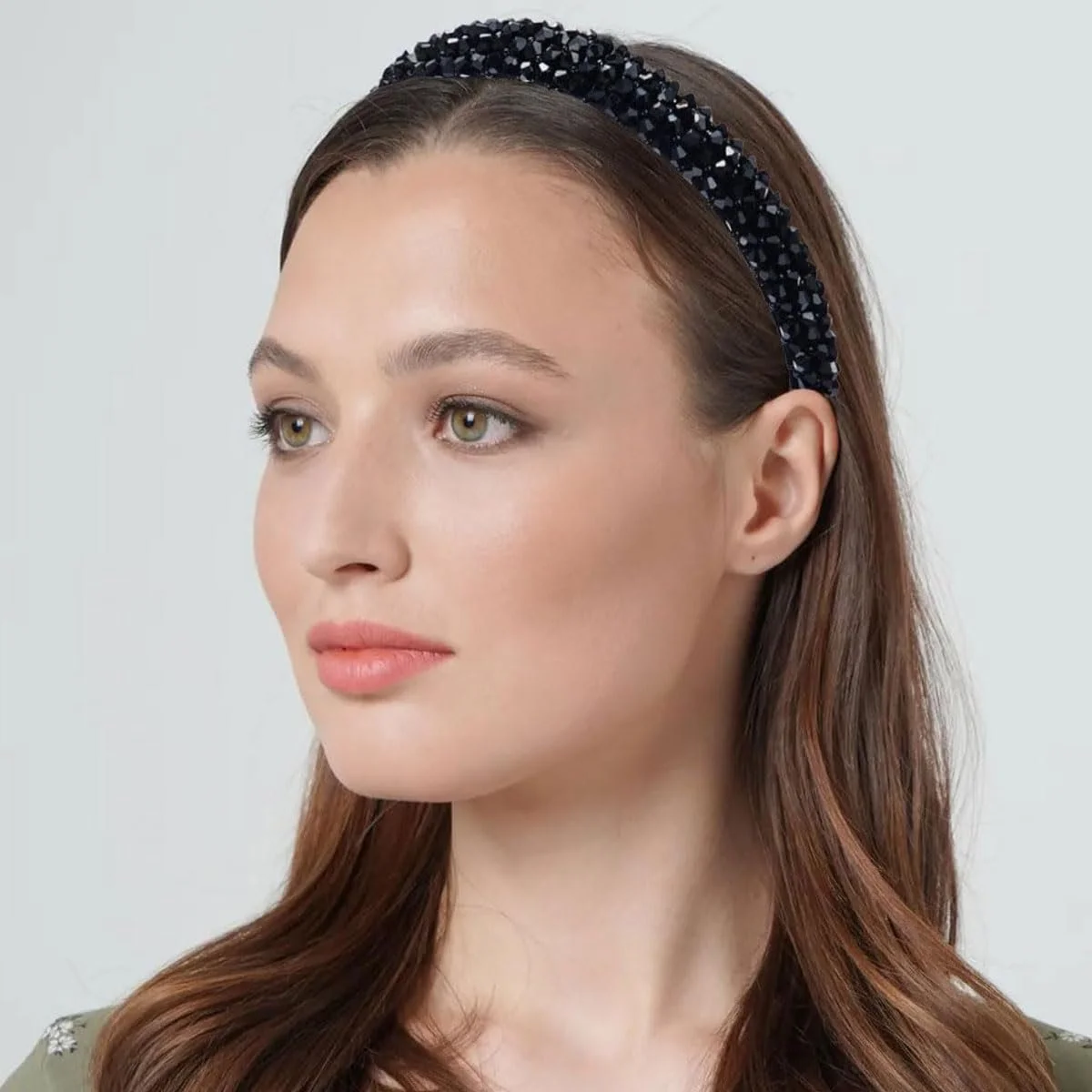 Обруч Кристалл Жемчуга Ручной Работы, фото №6