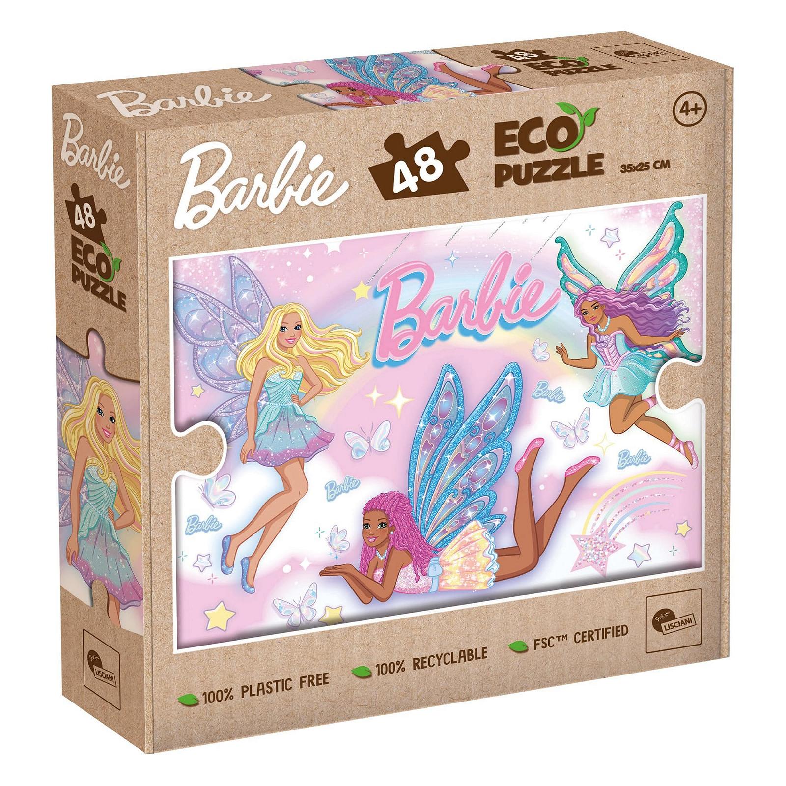 Двусторонний пазл-раскраска Lisciani Barbie 48 элементов 25 x 35 см, фото №1 Двусторонний пазл-раскраска Lisciani Barbie 48 элементов 25 x 35 см, фото №1