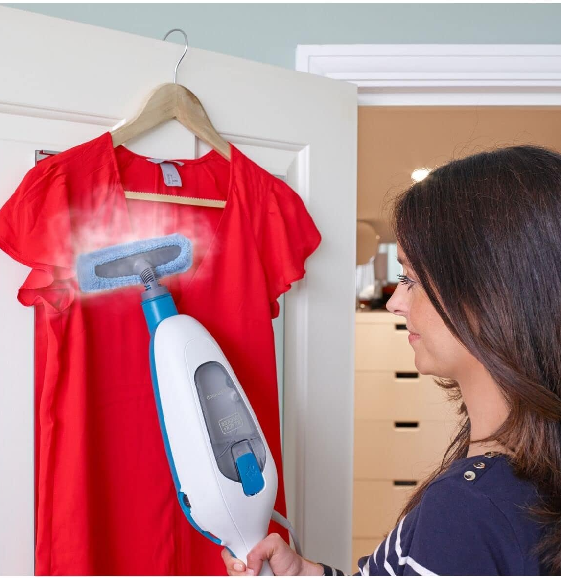 Парова швабра BLACK+DECKER 10-в-1 Біла, фото №5