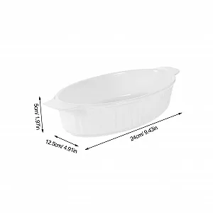 Форма для запекания керамическая с ручками 1 шт. цена на synthetic.ua - Фото 1 Форма для запекания керамическая с ручками 1 шт. synthetic.ua - Фото 1