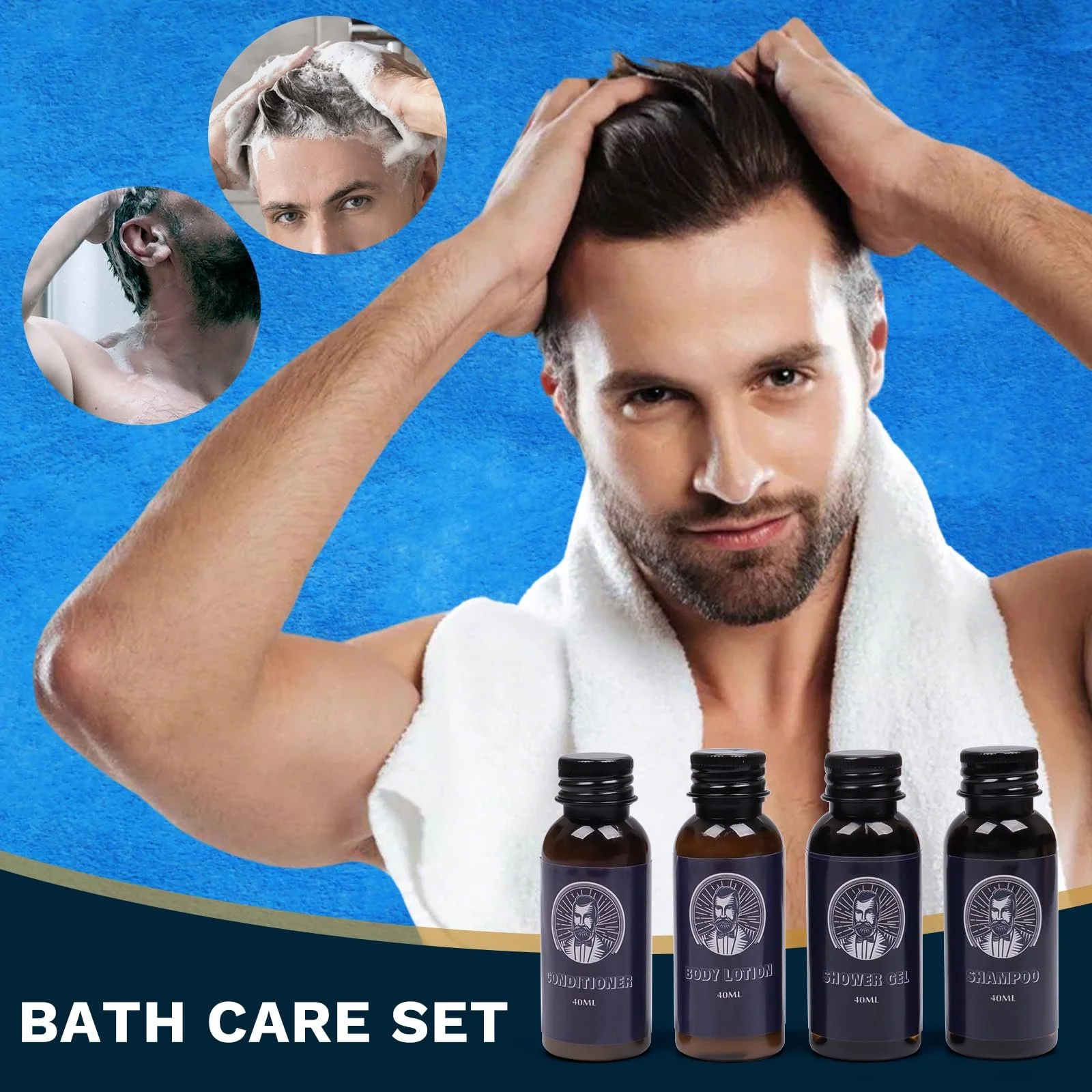 Адвент-календар для догляду за бородою 2025 для чоловіків для тіла, обличчя, бороди та волосся, фото №4