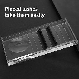 Палетка Eyelash Transparent Glass Crystal synthetic.ua - Фото 1