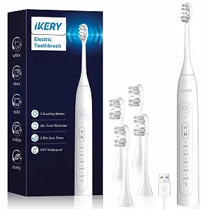 Звуковая электрическая зубная щетка IKERY 5 режимов - Фото 1
