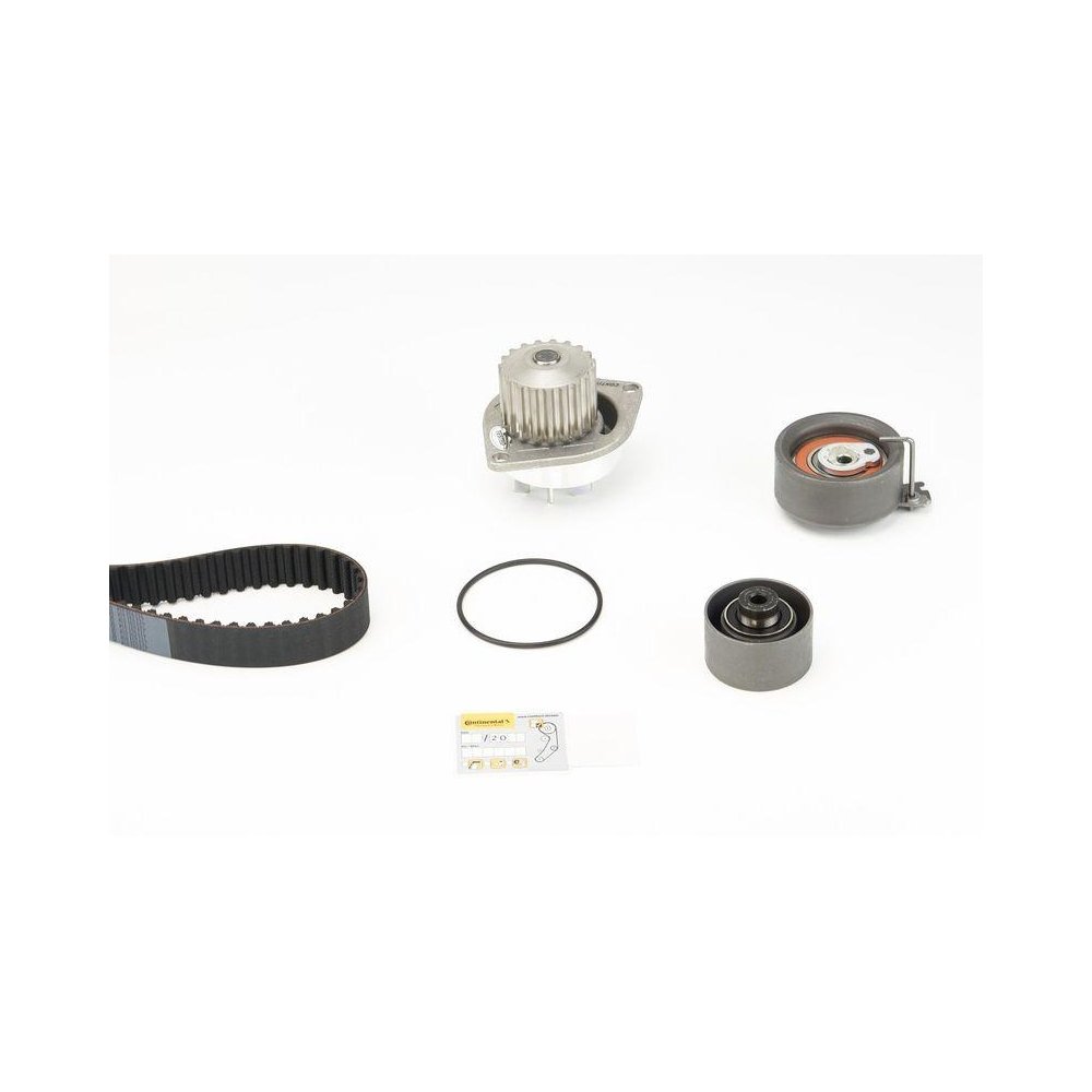 Водяний насос та комплект ременя ГРМ CONTINENTAL CTAM CT1065WP1 для CITROËN PEUGEOT, фото №1 Водяний насос та комплект ременя ГРМ CONTINENTAL CTAM CT1065WP1 для CITROËN PEUGEOT, фото №1