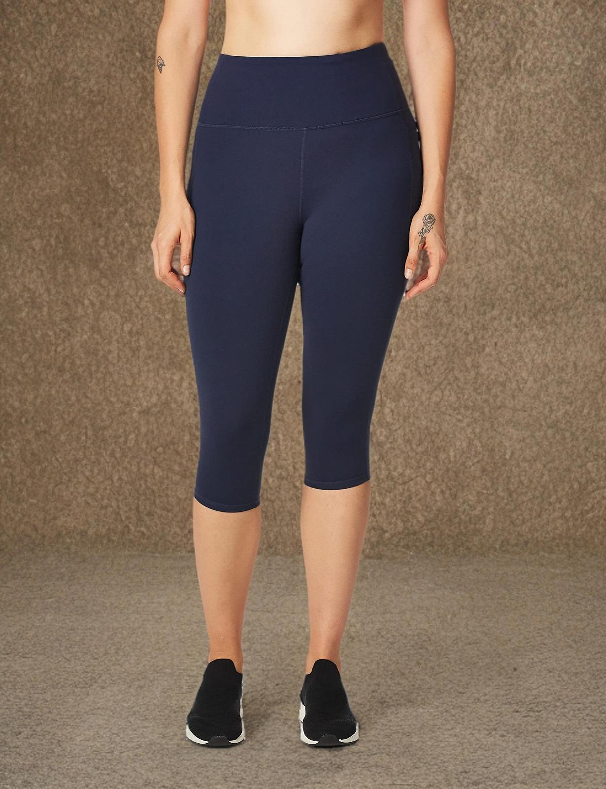 Шорты Capri Skechers Go Walk с высокой талией, женские, фото №4