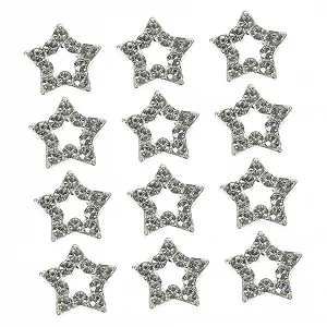 Металлические украшения для ногтей Звезда Декоративный набор 12 шт - Фото 1