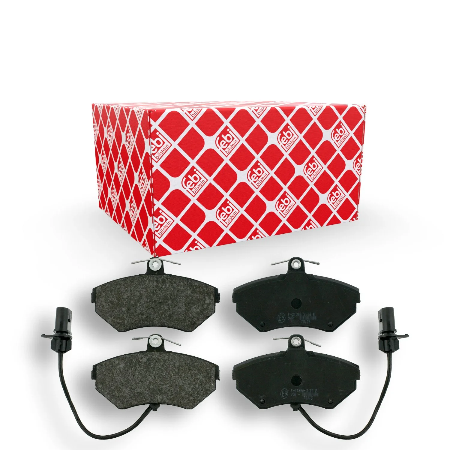 Комплект гальмівних колодок, дискове гальмо FEBI BILSTEIN 16340 для AUDI SEAT VW, передня вісь, фото №1
