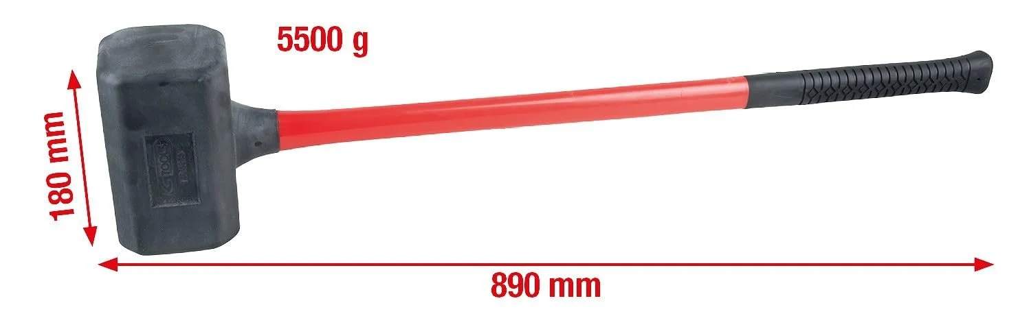 Молоток безінерційний KS Tools 140.5259 4500 г, фото №2 Молоток безінерційний KS Tools 140.5259 4500 г, фото №2