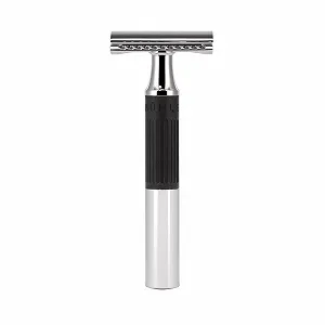 Безопасная бритва MÜHLE Neo Metal Rubber Grip Black - Фото 1