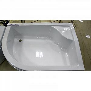 Душевой акриловый асимметричный мелкий поддон Maxi 120см 120x85x35 R Besco правый с сиденьем с ногами Душевой акриловый асимметричный мелкий поддон Maxi 120см 120x85x35 R Besco правый с сиденьем с ногами
