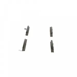 Комплект гальмівних колодок дискового гальма BOSCH 0 986 494 145 для HYUNDAI KIA задня вісь synthetic.ua - Фото 1