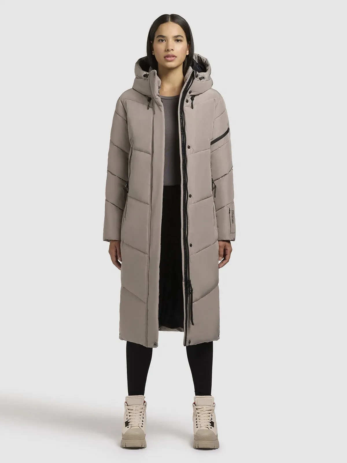 Зимнее пальто Khujo Sonje 6 стеганая, фото №9 Зимнее пальто Khujo Sonje 6 стеганая, фото №9