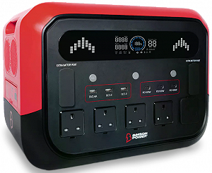 Зарядна станція Bimson Power BP2400PPS 4800 Вт / 2400 Вт / 2048 Вт*год / LiFePO4 / Швидка зарядка - Фото 1