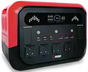 Зарядна станція Bimson Power BP2400PPS 4800 Вт / 2400 Вт / 2048 Вт*год / LiFePO4 / Швидка зарядка - Фото 1