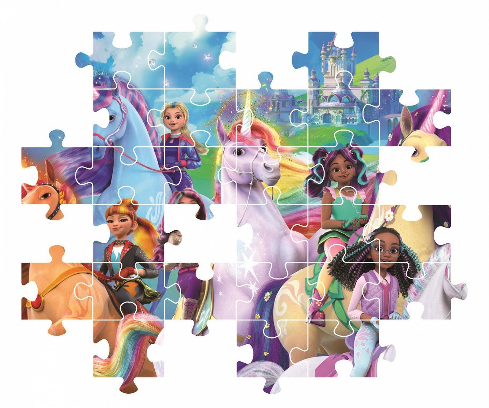 Пазл Clementoni Super Unicorn Academy 2025 180 елементів, фото №5