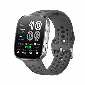 Смарт-годинник Amazfit Bip 6 46мм, AMOLED 1.97", GPS, Bluetooth дзвінки, функції для тексту, відстеження здоров'я, фітнесу та сну, 140+ режимів тренувань, 5 ATM - Фото 1