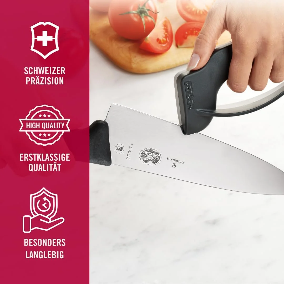 Точилка для ножей Victorinox 135x65x36 мм черно-серая, фото №5