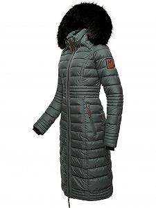 Женское зимнее пальто Navahoo Umay, стеганое, длинное, с капюшоном synthetic.ua - Фото 1