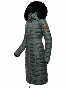 Жіноче зимове пальто Navahoo Umay, стьобане, довге, з капюшоном synthetic.ua - Фото 1