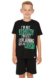 Піжама Бавовняна Коротка I'm Not Arguing I'm Just Explaining Why I'm Right synthetic.ua - Фото 1