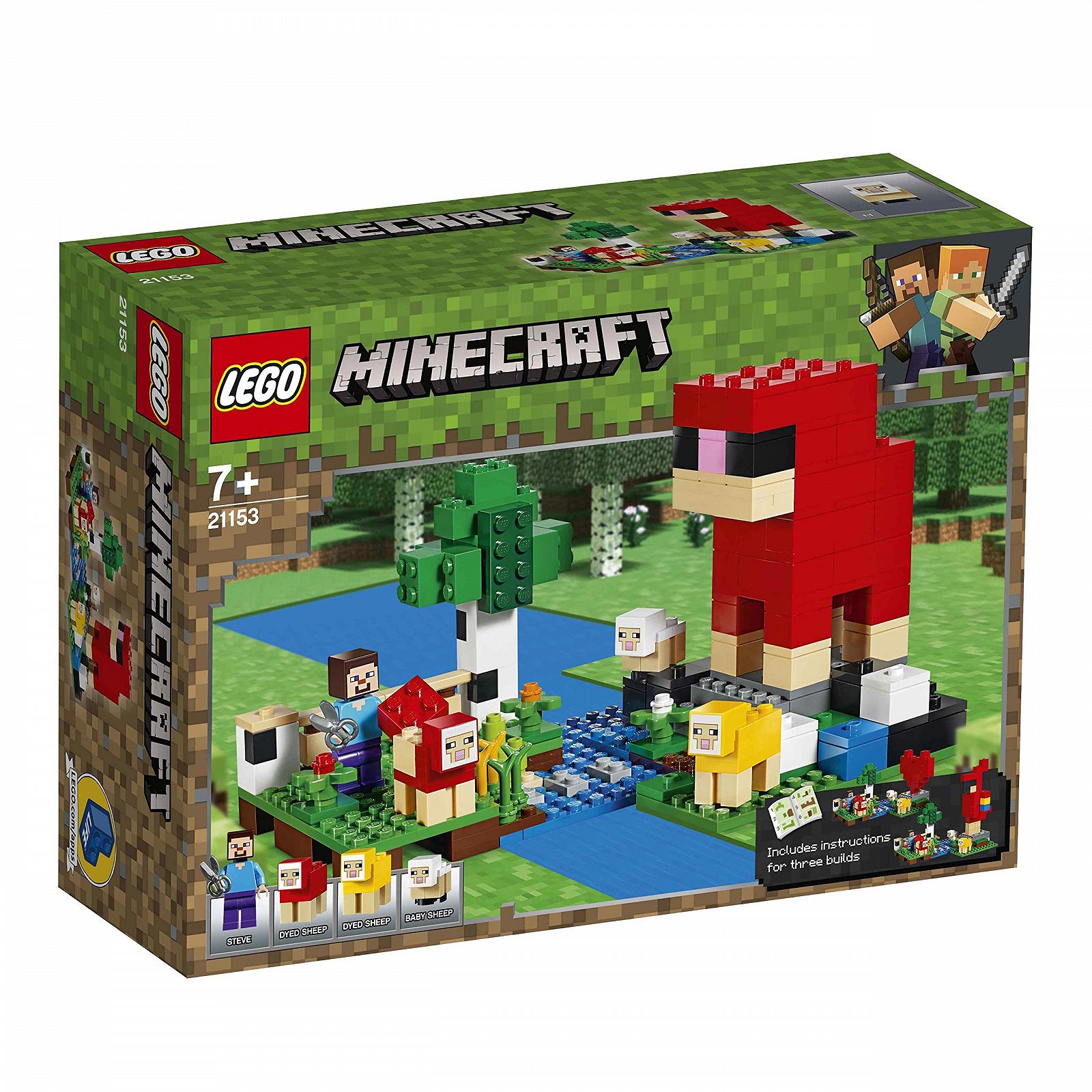 Конструктор LEGO Minecraft 21241 The Bee House & 21153 The Sheep Farm Набір з 2, фото №5