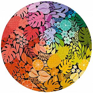Круглый пазл Ravensburger Circle of Colours Tropical 12000821 500 элементов для взрослых и детей от 12 лет - Фото 1