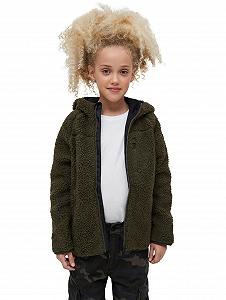 Куртка детская флисовая Teddy Brandit с капюшоном - Фото 1