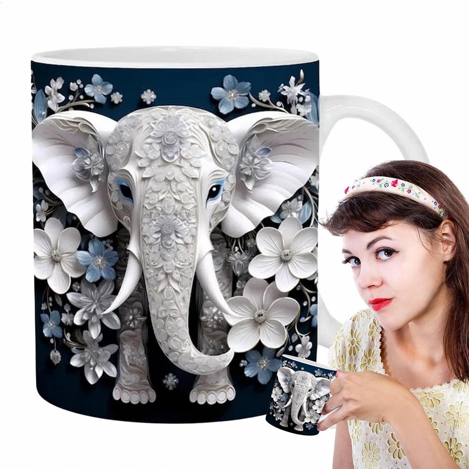 Кухоль Чайний Слон - Барвиста Чашка для Чаю, фото №2