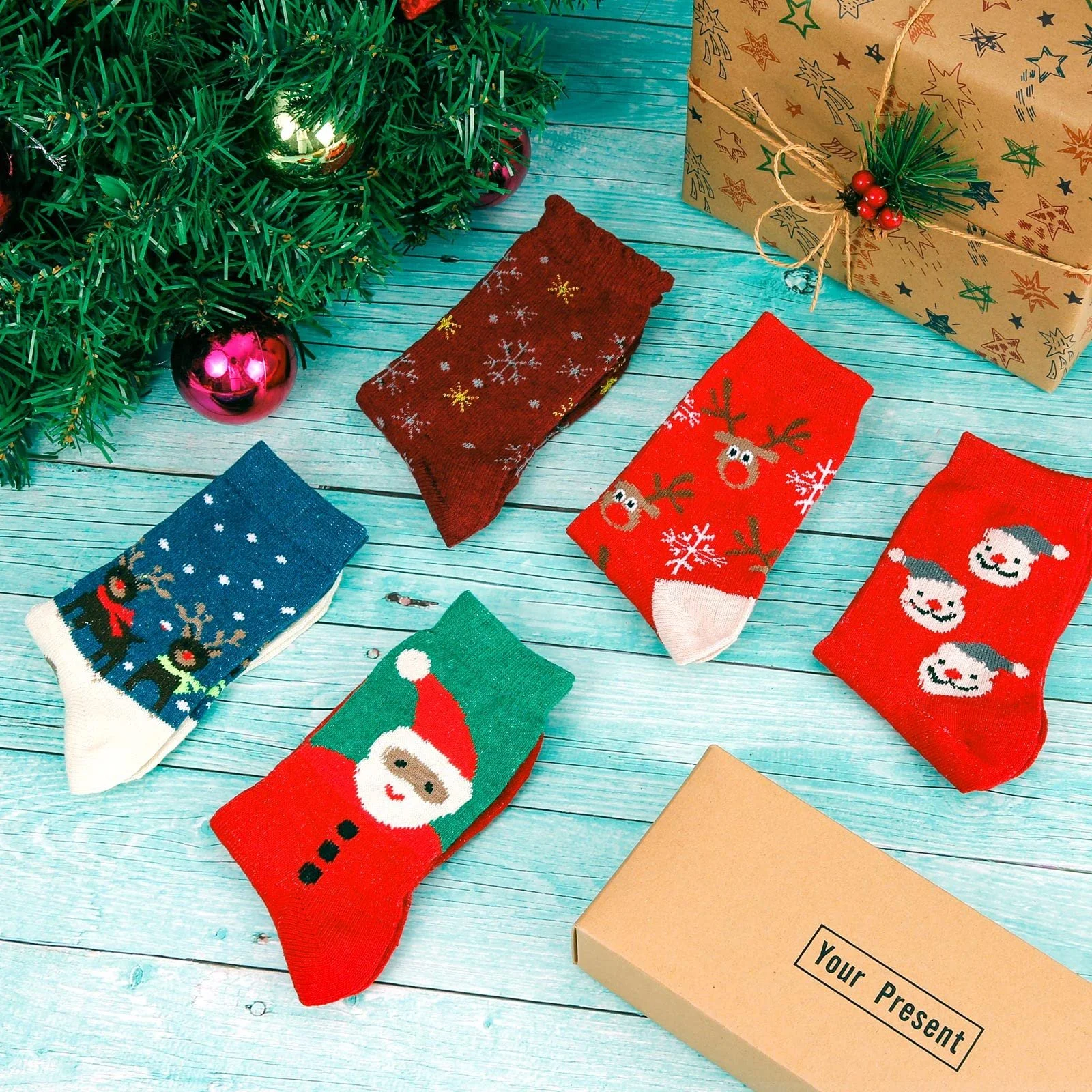 Рождественские носки Diealles Shine, 5 пар рождественских носков, хлопковые носки, женские, теплые рождественские носки для женщин и детей, 01, фото №7 Рождественские носки Diealles Shine, 5 пар рождественских носков, хлопковые носки, женские, теплые рождественские носки для женщин и детей, 01, фото №7