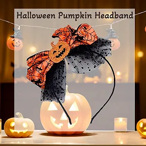 Хэллоуин Обруч для волос Тыква synthetic.ua - Фото 1