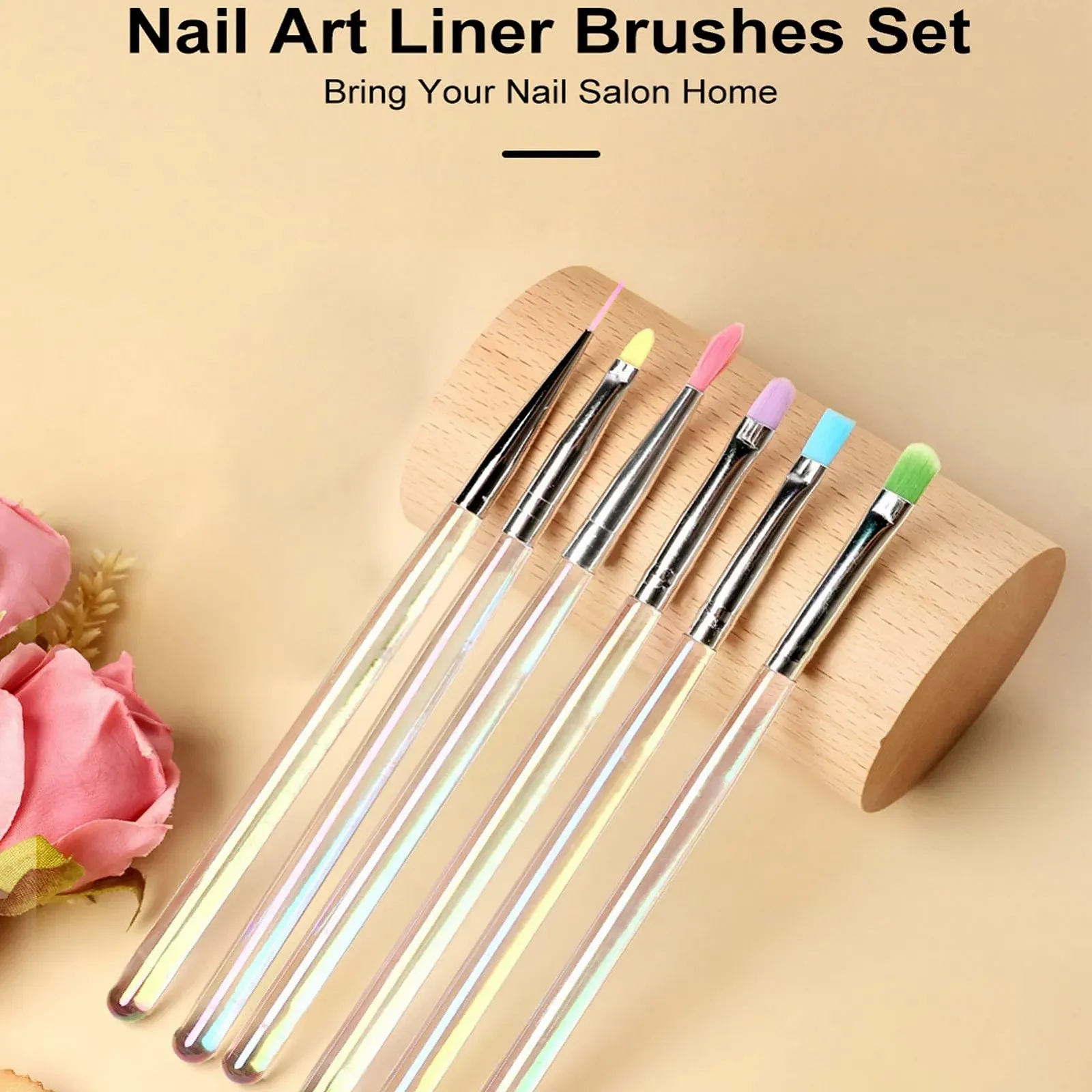 Кисть для дизайна ногтей Nageldesign-Pinsel Маленький инструмент для дотса для гелевого дизайна, фото №4