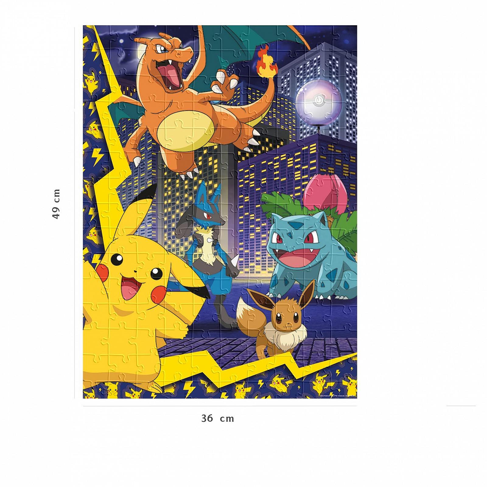 Детский пазл Nathan Pokémon The City of Pokemon 86189 150 деталей 7+ лет, фото №1