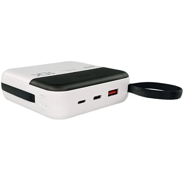 Міні повербанк 10000мАг 22.5W Remax RPP-602 з кабелем Type-C Lightning PD+QC Білий, фото №2