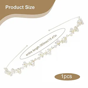 Весільний обруч для волосся synthetic.ua - Фото 1