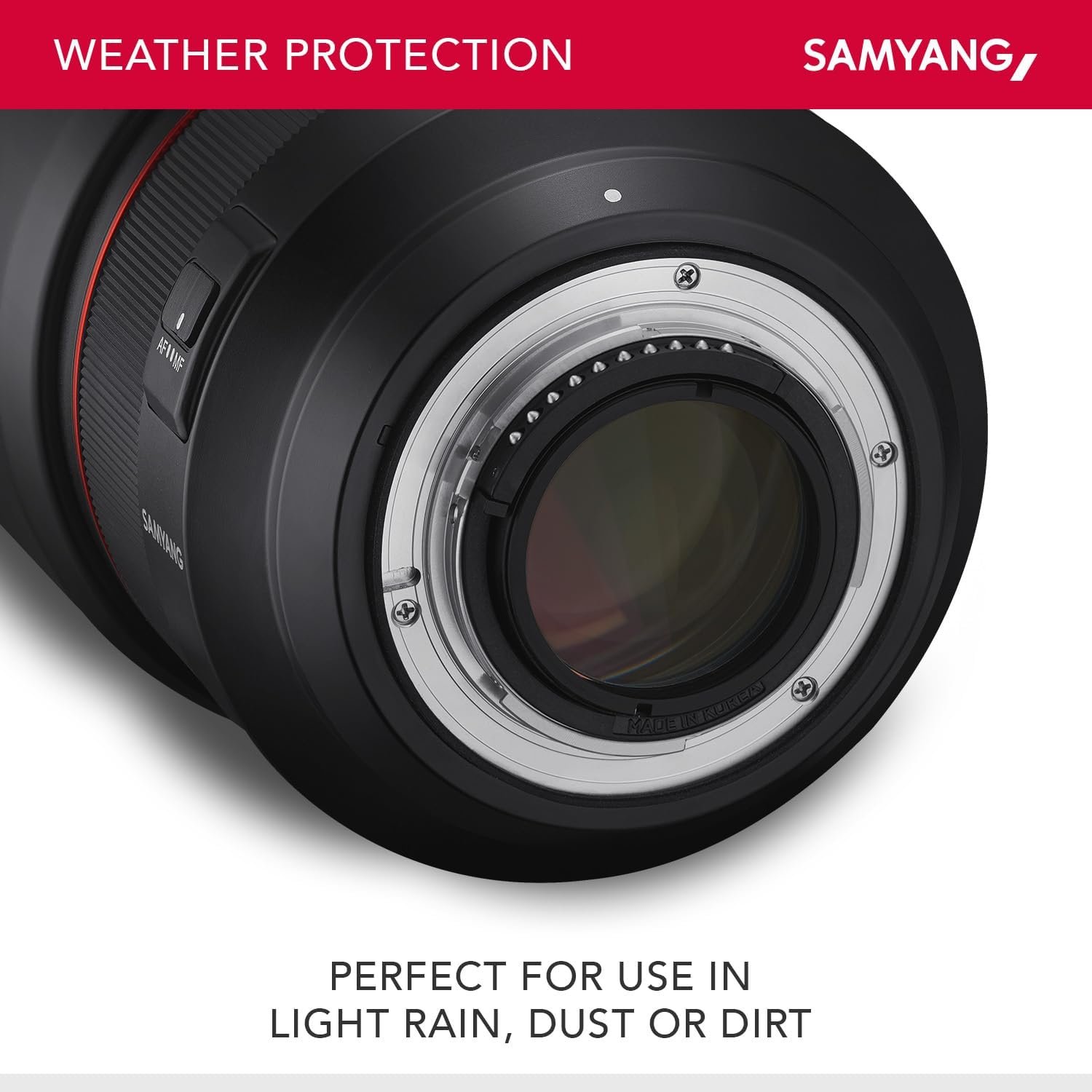 Объектив Samyang AF / 85 mm / f/1.4 F Lens / Nikon F / Черный (SYIO85AF-N), фото №4
