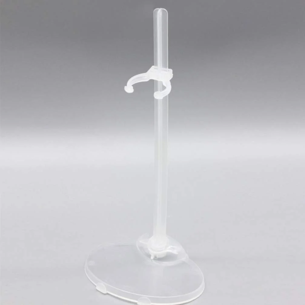 Набір EXCEART Пластикові Підставки для Ляльок Дисплей Тримач 21 см Прозорий тримач ляльки для 9 дюймів 10 дюймів і 11 дюймів Ляльки Білий, фото №9