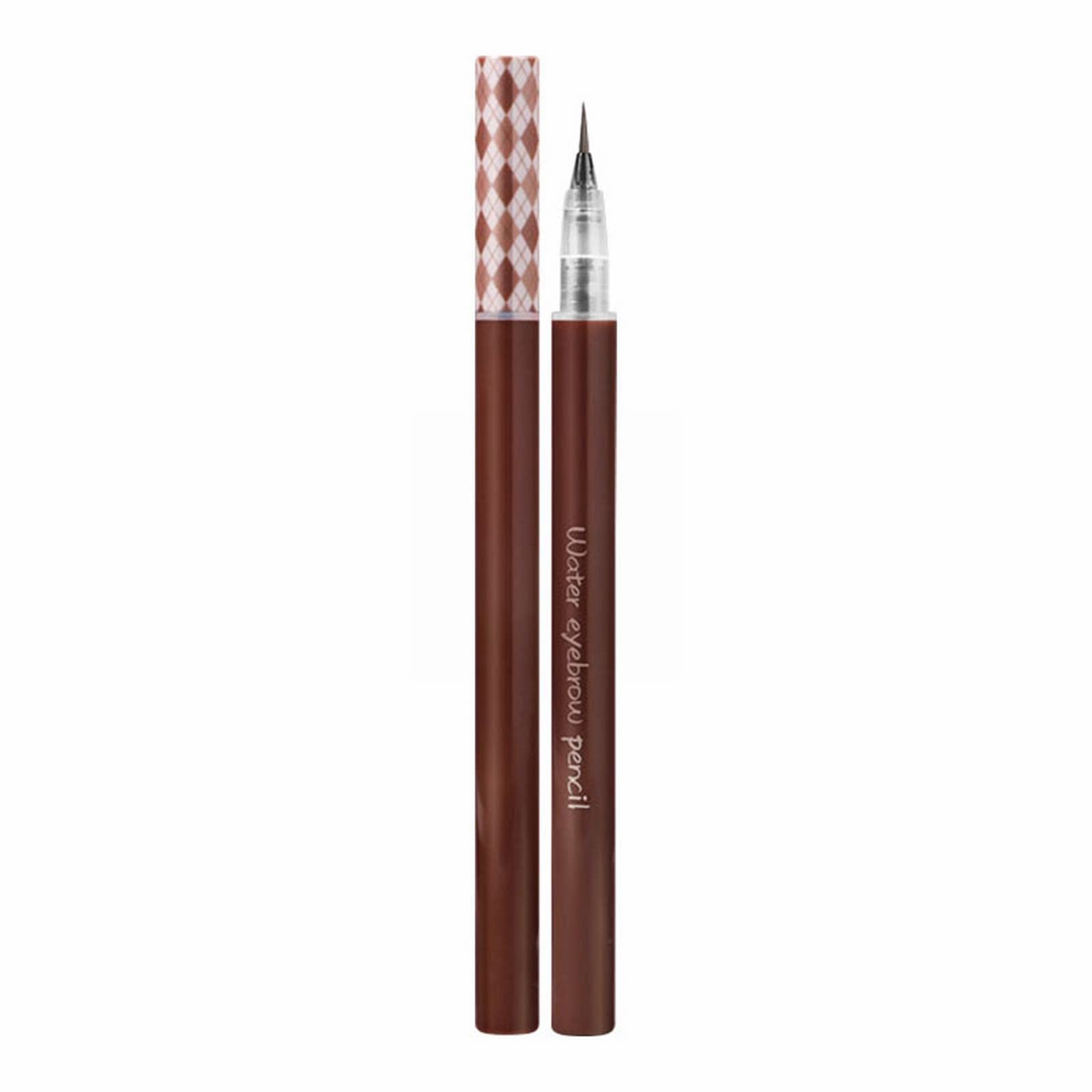 Карандаш для бровей Microblading Grey High Quality Eye Makeup Eyebrow Pencil Automatic Korean Liquid Thin Eyebrow Pencil Extremely Thin Eyebrow Pencil BW2 One Size, фото №6