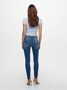 Блуза ONLEMMA SHORT TOP NOOS JRS 15201206 Halogen Blue ONLY Блакитний L synthetic.ua - Фото 1