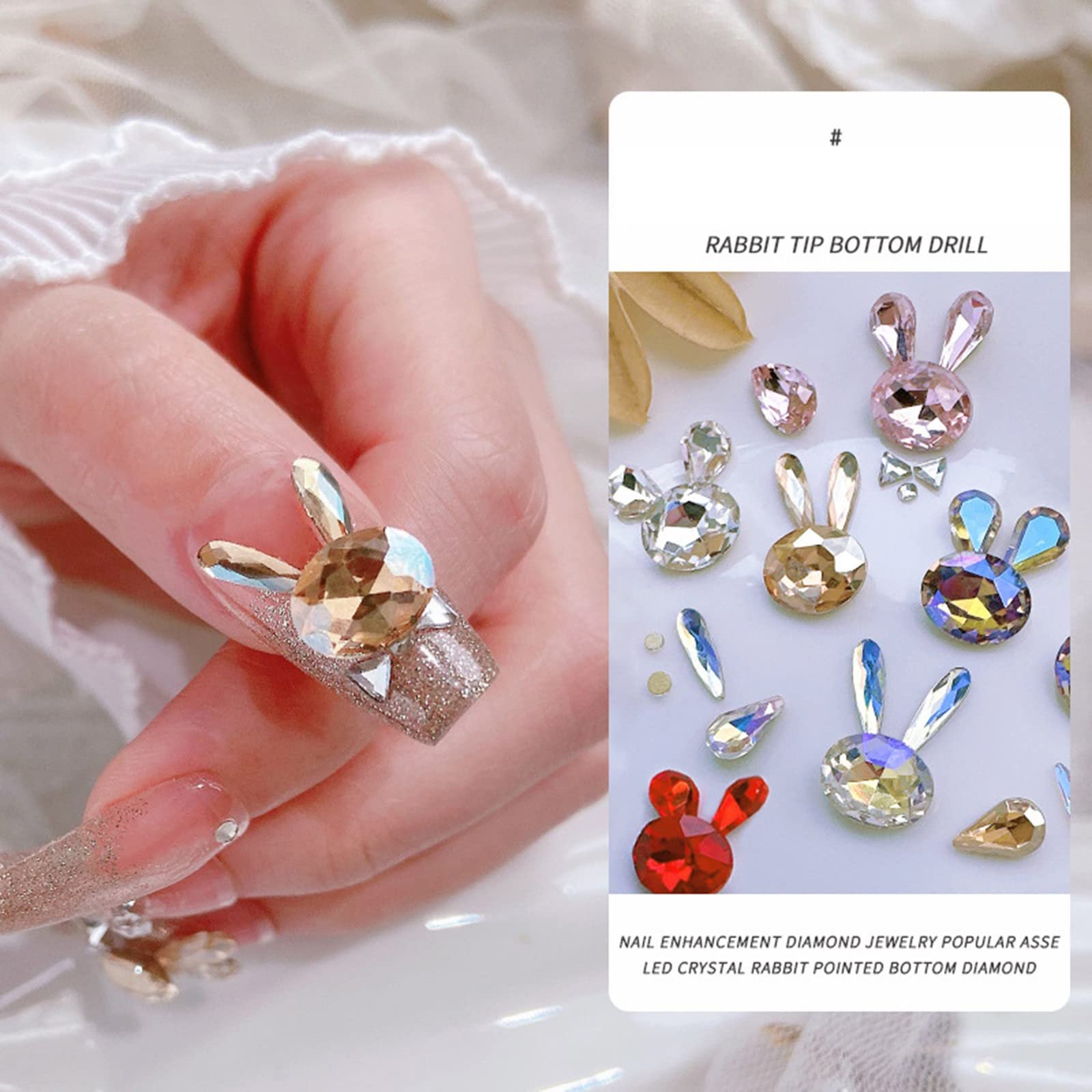 Набір розкішних заклепок, стрази, діаманти, кристали, фото №3