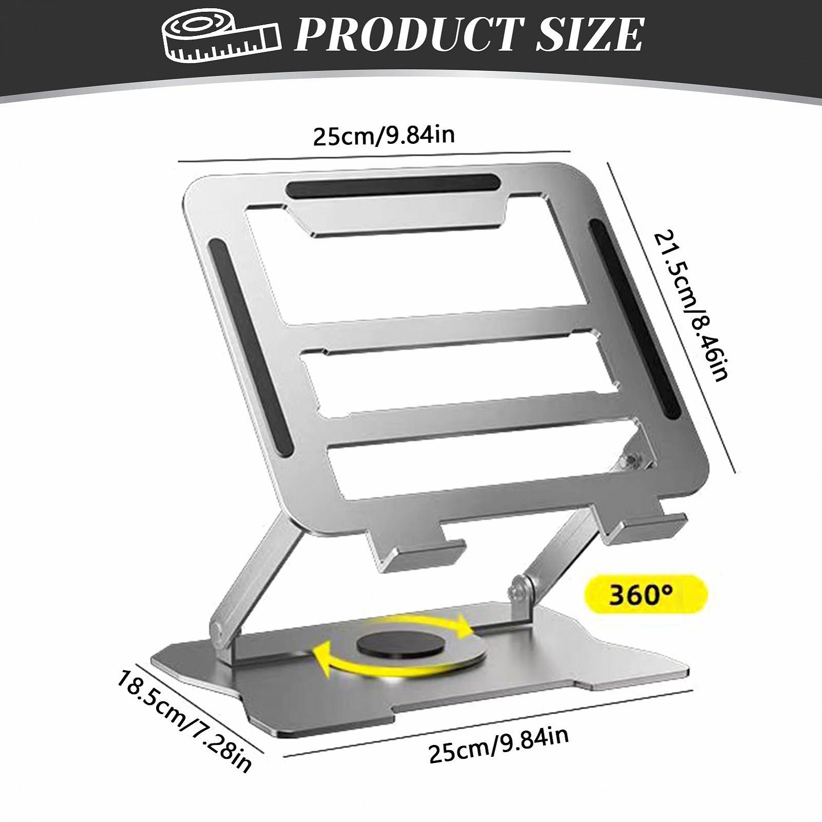 Подставка Тип Регулируемая Подставка для компьютера с вращающимся основанием 360, фото №2 Подставка Тип Регулируемая Подставка для компьютера с вращающимся основанием 360, фото №2